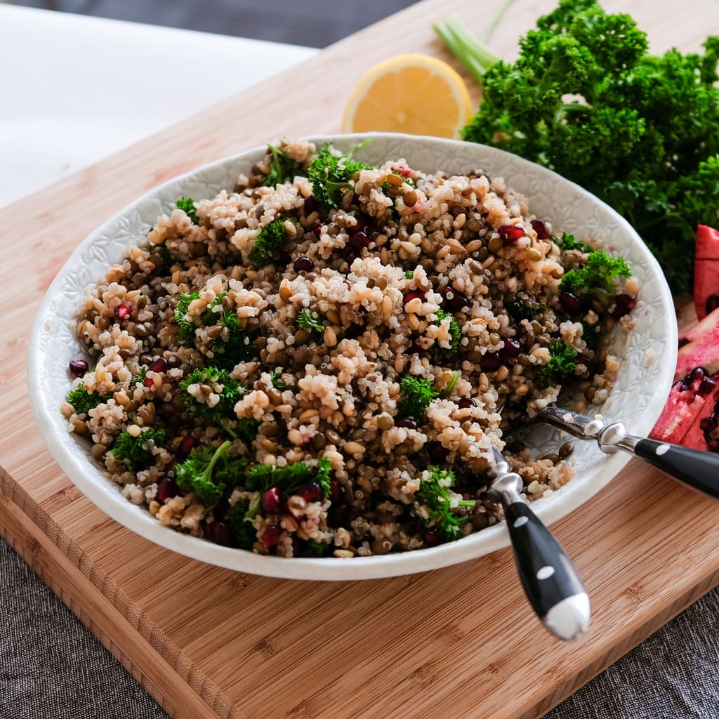 Grain and Seed Super Salad » not hangry anymore