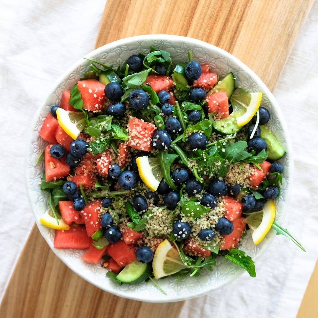 watermelon summer salad