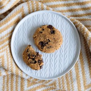 peanut butter choc chip cookies