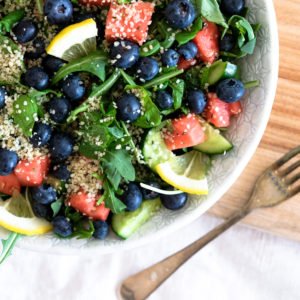 watermelon summer salad