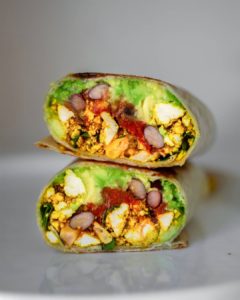 vegan breakfast burrito