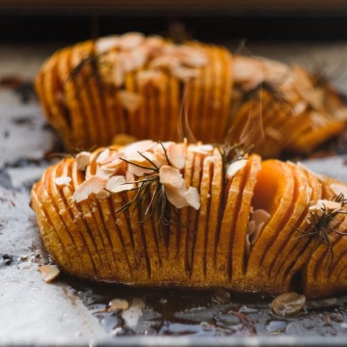 hasselback pumpkin