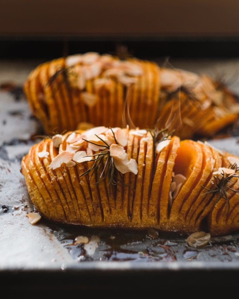 hasselback pumpkin