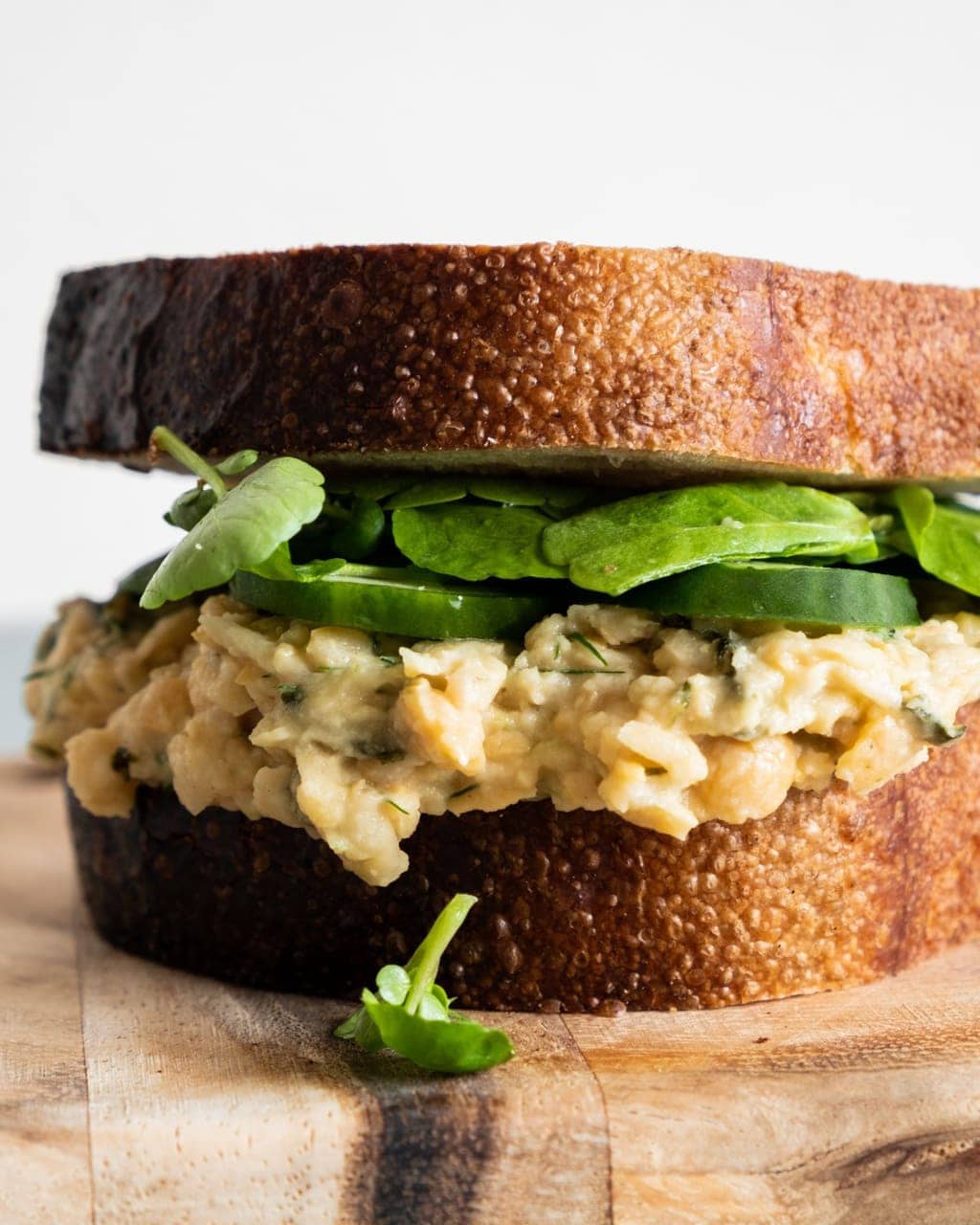 Chickpea No Tuna Sandwich