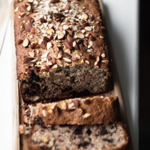 choc chunk banana bread