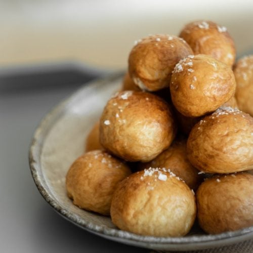 pretzel bites stack