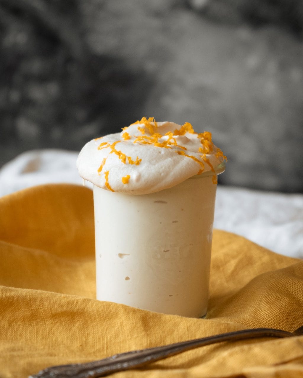 Cashew Orange Cream from the side