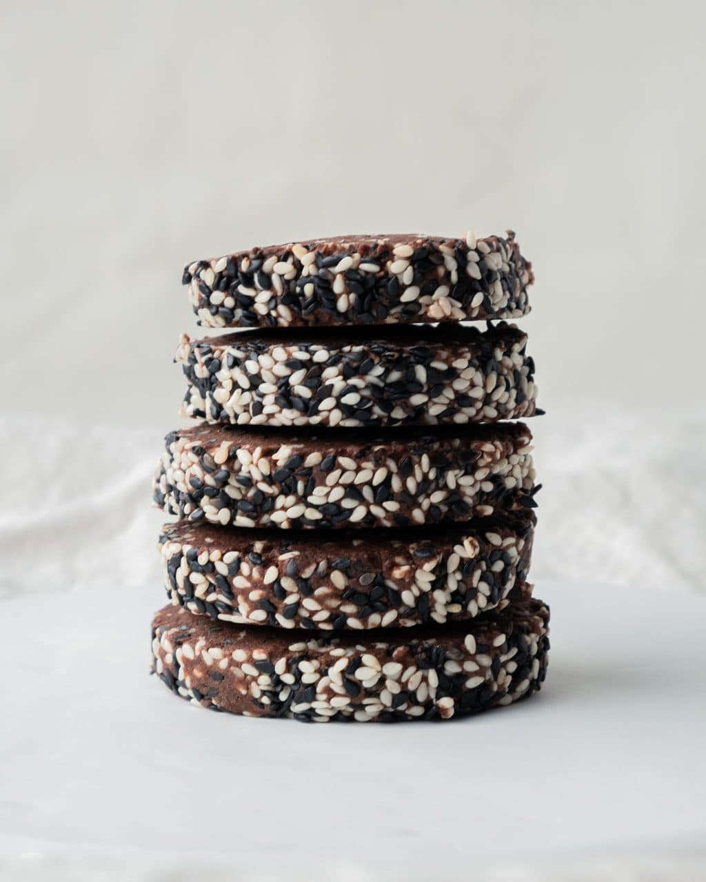 sesame chocolate cookies