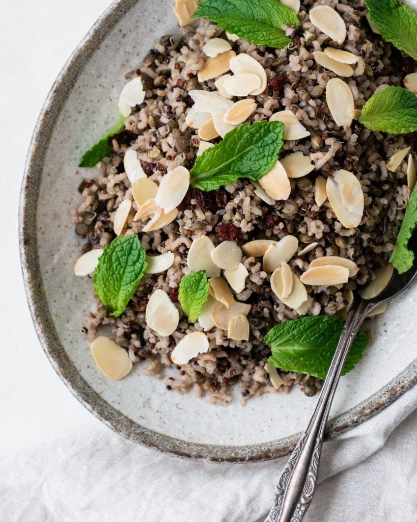 Quinoa, Lentil and Rice Pilaf » not hangry anymore