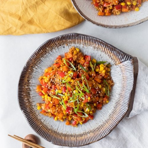 sichuan fried rice from above 2