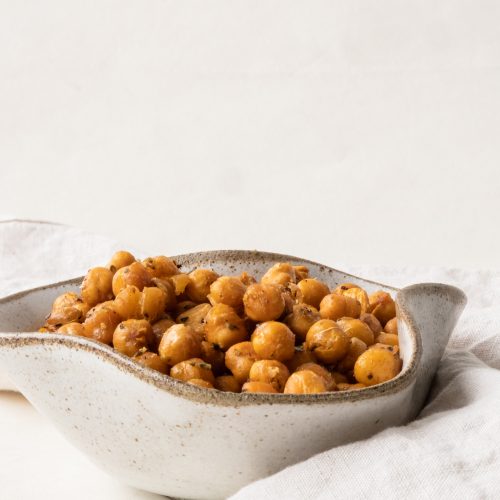 crispy chickpeas side