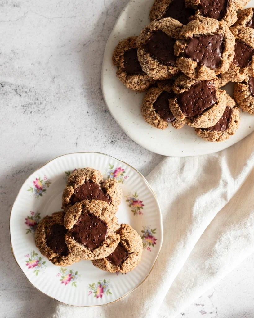 frangelico choclate amaretti from above