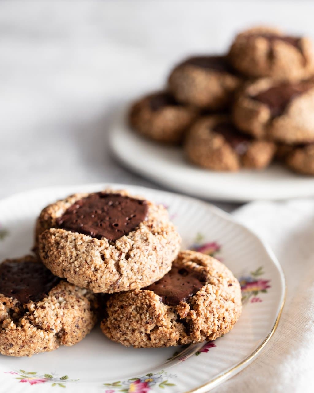 frangelico chocolate amaretti plate 45