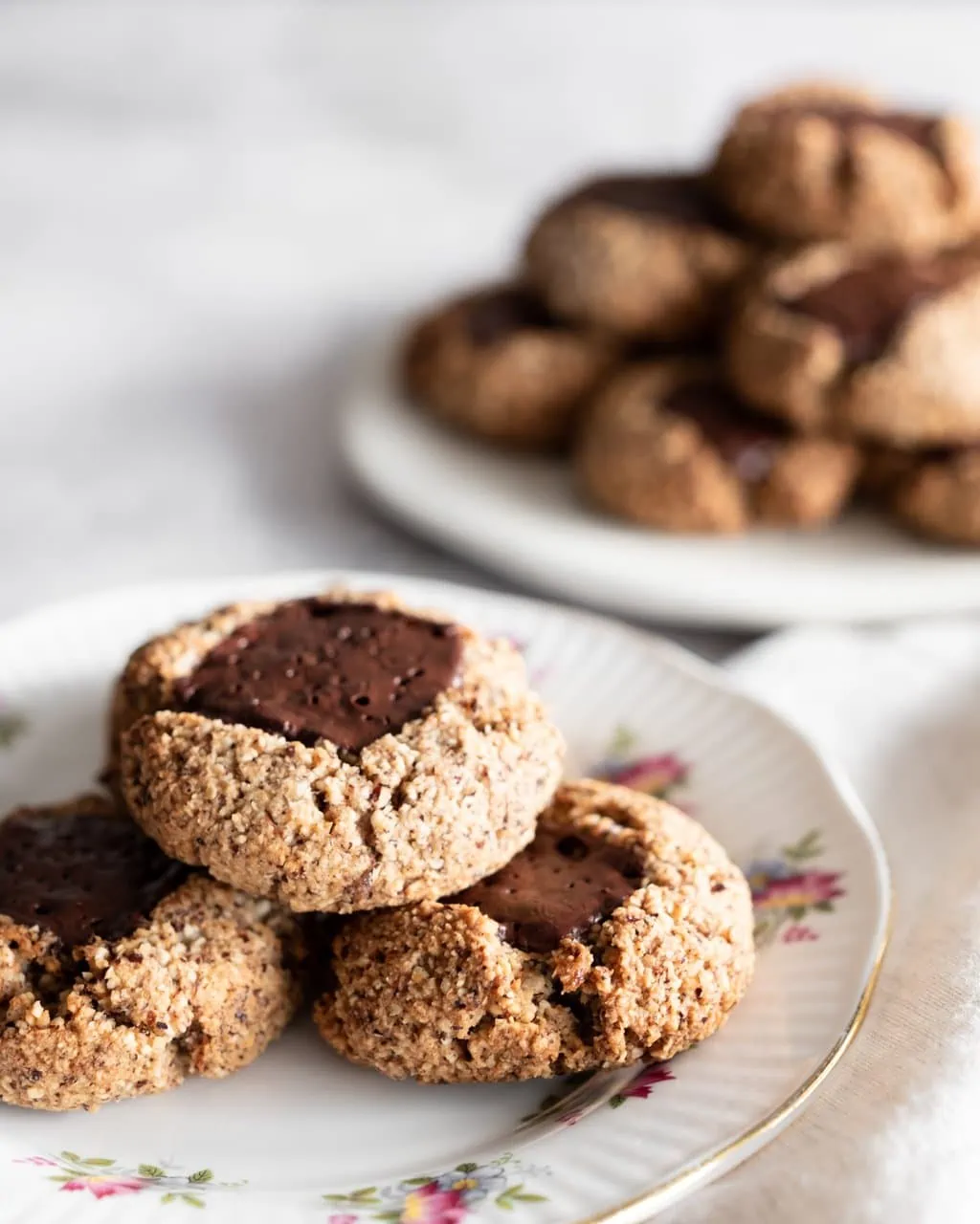 frangelico chocolate amaretti plate 45